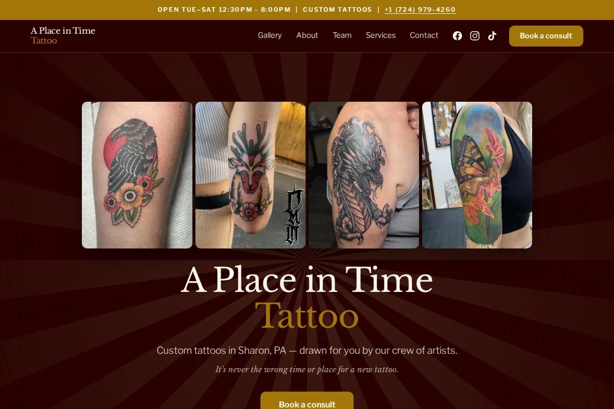 A Place in Time Tattoo
